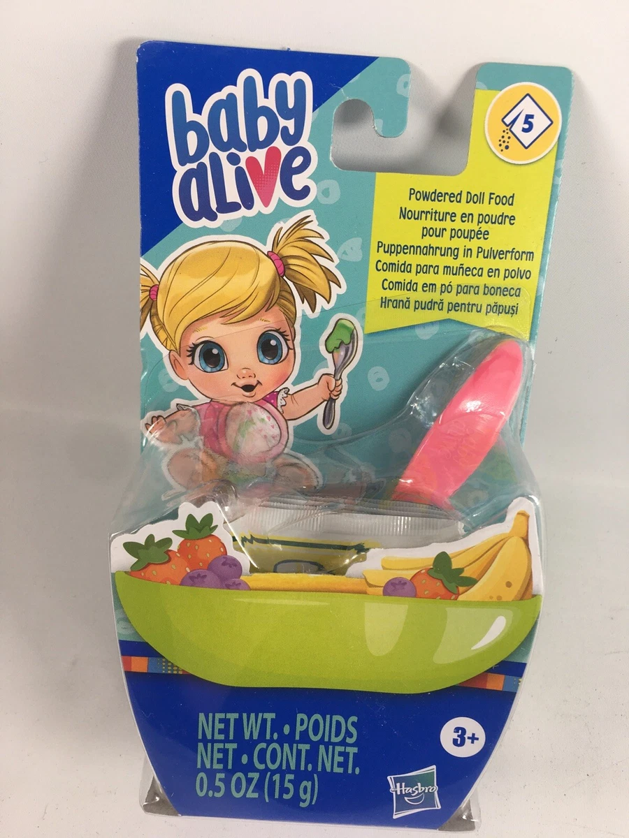 Lot Of 4 Baby Alive Powdered Doll Food New Unopened F2