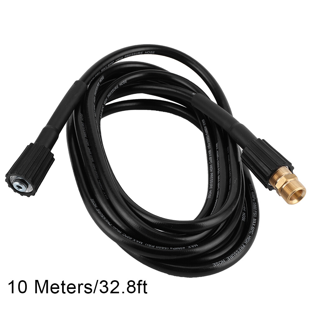 10M 5800PSI High Pressure Car Washer Hose for Sewer Drain Cleaning Extension