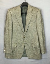 ERMENEGILDO ZEGNA Tan Wool Cashmere Sport Coat Jacket Blazer ITALY 50 EU-40 L 42