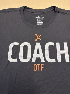 New Nike Orange Theory Fitness Coach Men's XXL Short Sleeve T-Shirt OTF 2XL | eBay