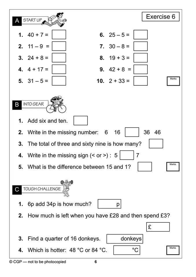 Year 2 Maths and English Home Learning Workbook Bundle for 6 to 7 KS1 - Image 3 of 4