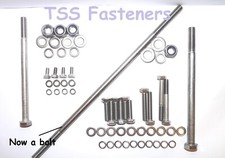 Kawasaki Z1000 R2 Eddie Lawson Replica - Engine Mounting Bolts Set - S/Steel