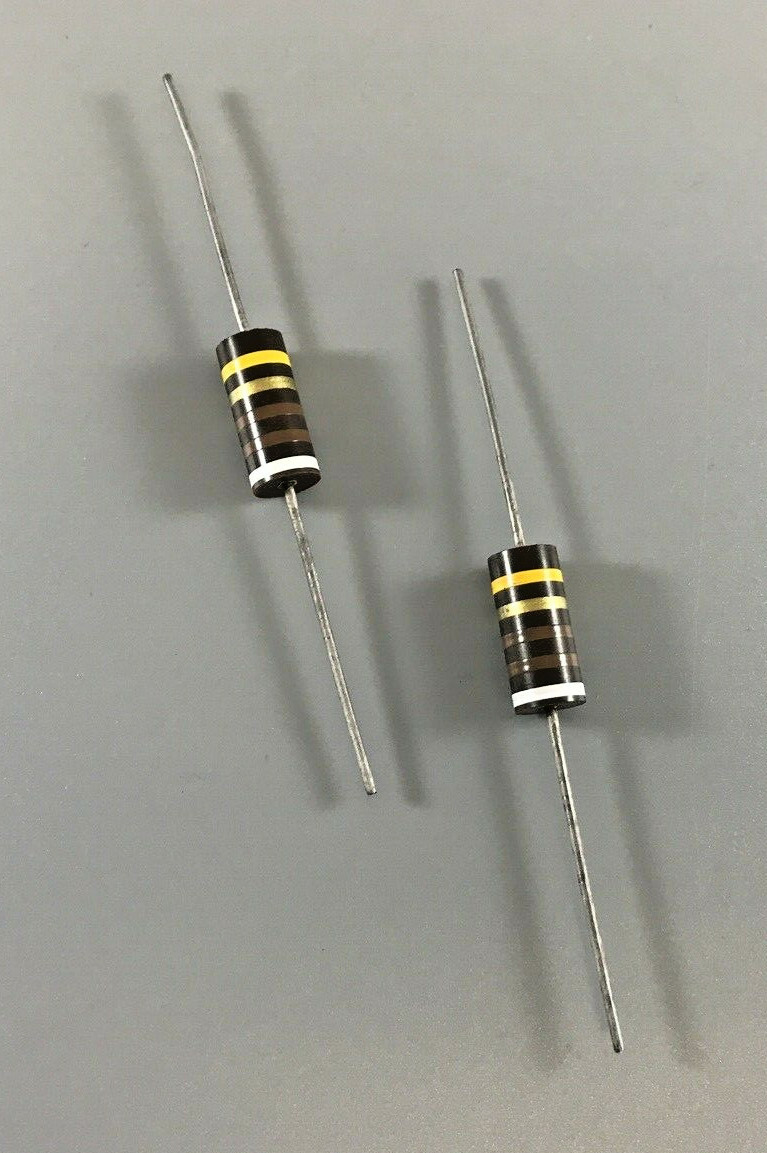 LOT OF 2 ROCKWELL AUTOMATION RCR42G911JS RESISTOR 910 OHM 2W 5%
