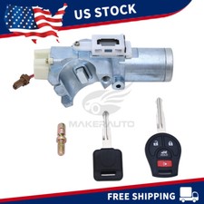 For Nissan Versa 2012-2019 Ignition Lock Cylinder Switch Key D8700-1HL0A