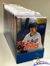 2020 Topps Series 1 Baseball EXCLUSIVE Hanger Case-8 Factory Sealed Box-536 Card