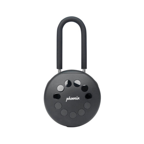 Phoenix Palm Smart Key Safe with Electronic Lock and Padlock Shackle Black KS021 - Foto 1 di 1