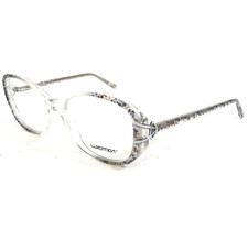 Luxottica Eyeglasses Frames LU 4339 C547 Brown Blue Clear Square 53-16-135