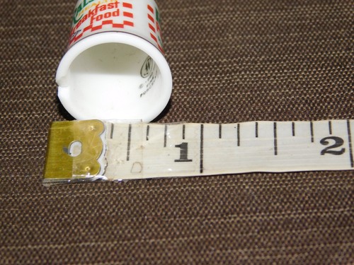 VINTAGE 1" HIGH PORCELAIN THIMBLE 1980 RALSTON PURINA CEREALS BREAKFAST FOOD - Picture 10 of 11