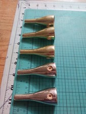 Vintage 1980s Topwater Wood Blank Poppers Gold / Silver Foiled  Sam Griffin