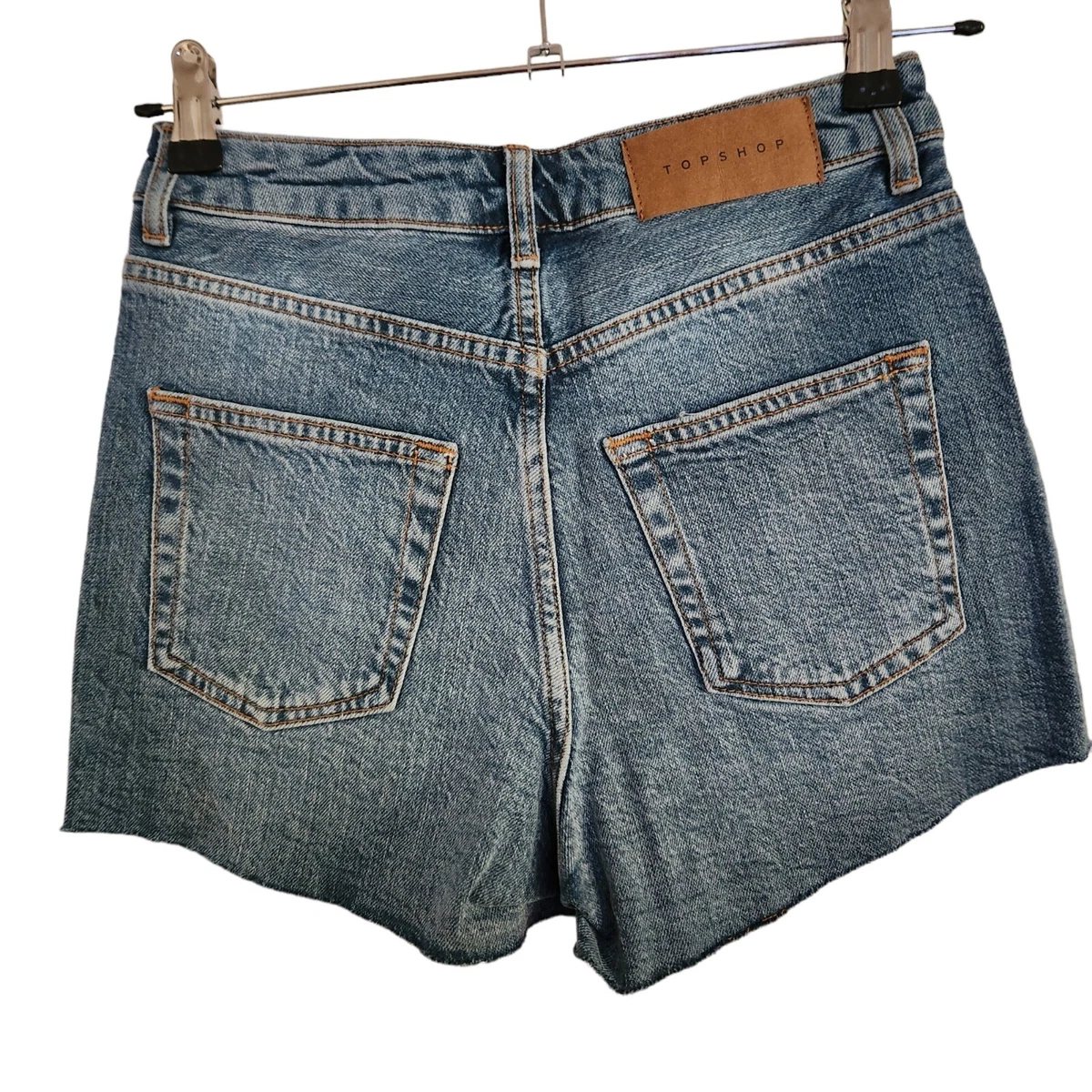 Topshop mom denim shorts cheap