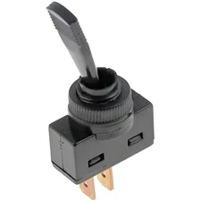 Electrical Toggle Switch - Black Lever - Momentary-On Function