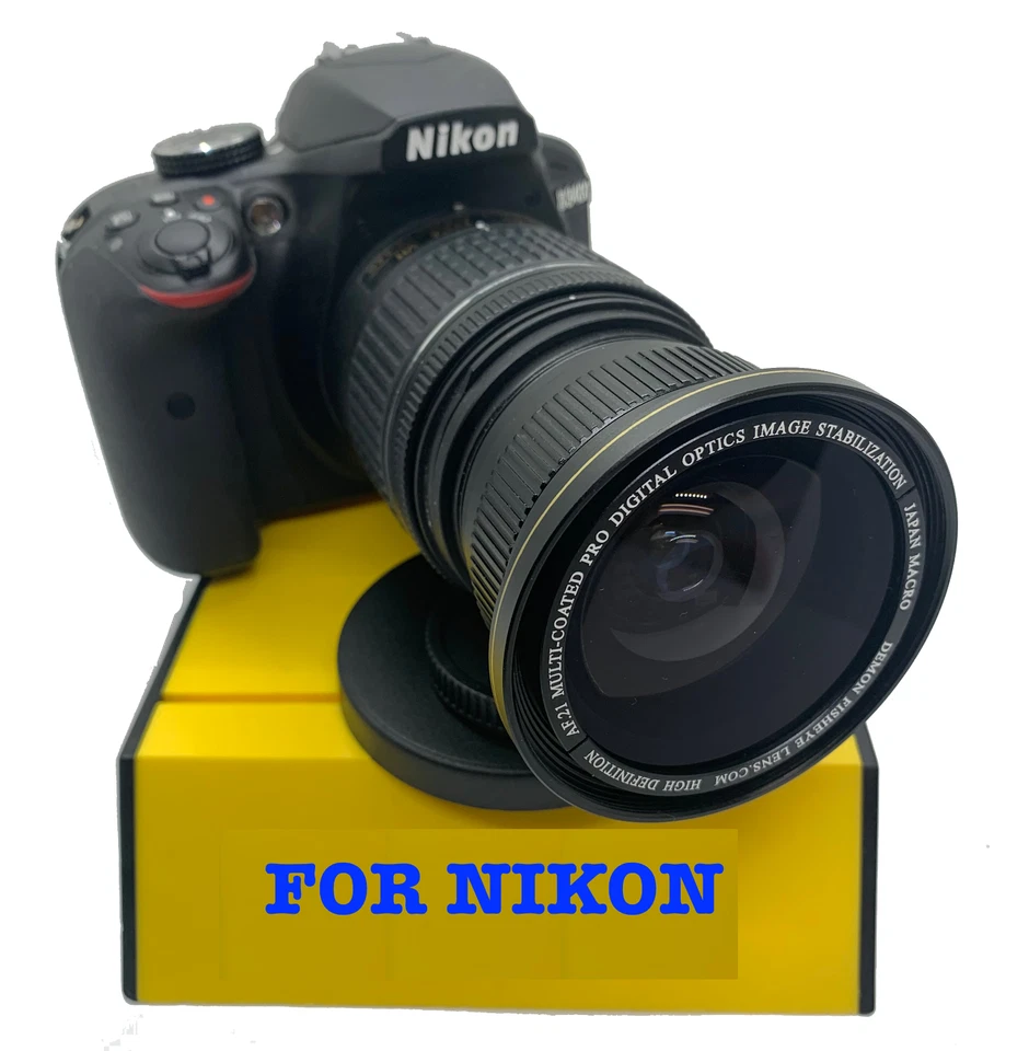 62MM WIDE ANGLE MACRO LENS FOR AF ZOOM NIKKOR NIKON 70-300 F/4-5.6G LENS - Image 2 of 4