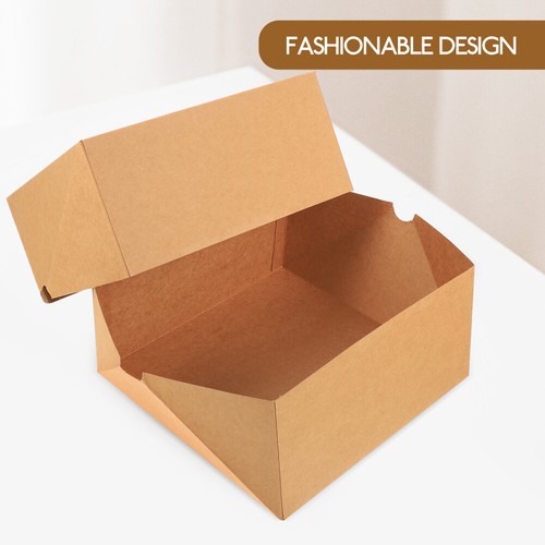 6 Pcs Gift Box Bridesmaid Bridegroom Brown Paper Present Boxes - Picture 9 of 12