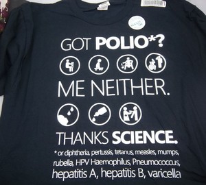got polio t shirt