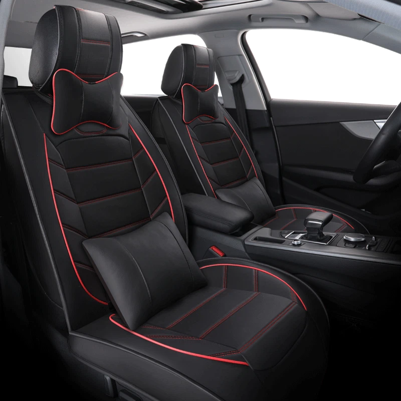 Cojín de asientos de cuero de lujo de 5 asientos para INFINITI Q50 QX60 Q70L Foto 3 de 4