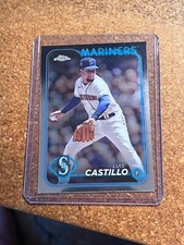 2024 Topps Chrome Baseball # 129 Luis Castillo 1