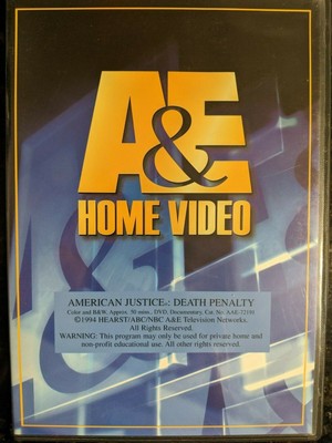 Dvd a&E video documentary american justice: death penalty (a&E direct/ondemand DVD-r) 1.33:1 (733961721911)