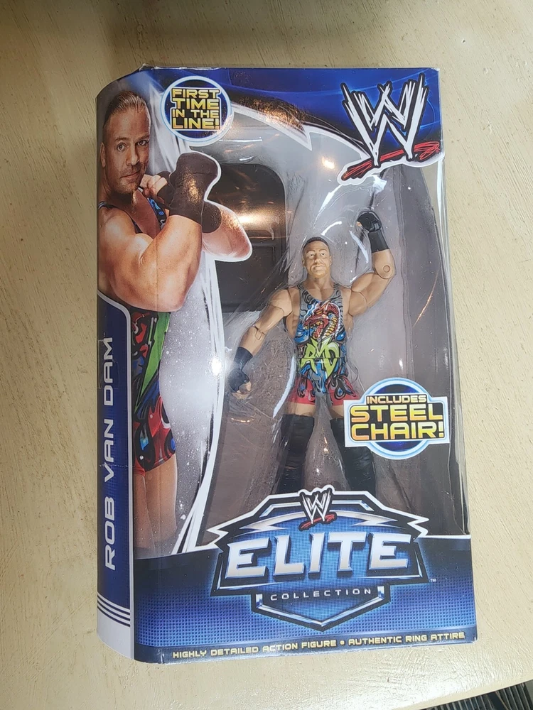 Mattel BHJ93 WWE Elite Collection Series #27 Rob Van Dam Action Figure