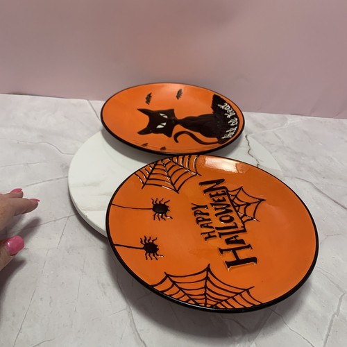 Juego de 4 y 1 tazón de postre de Halloween de colección de 8"" en excelente estado - Imagen 11 de 24
