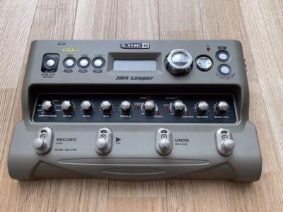 Line 6 JM4 Looper Guitar Effects Pedal Record Overdub Tested Working