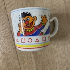 VTG Sesame Street Ernie Cup Porcelain JMP Marketing Muppets