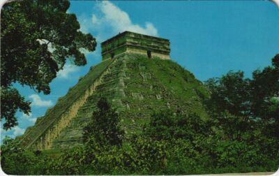 CPM AK Chichen Itza, Yucatan El Castillo MEXICO (1058914)