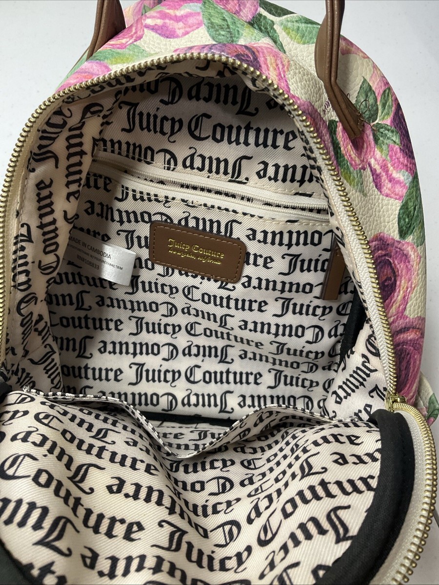 Juicy Couture Whole Lotta Love Backpack Moody Garden Cream  display picture 2