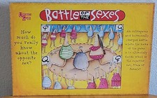 Battle of the Sexes Board Game 1997 University Games Vintage