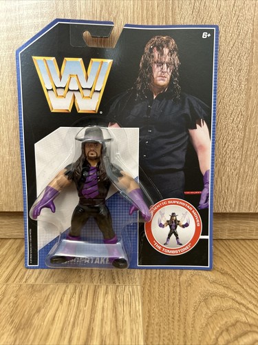 WWE MATTEL RETRO SERIES 1 THE UNDERTAKER WRESTLING...