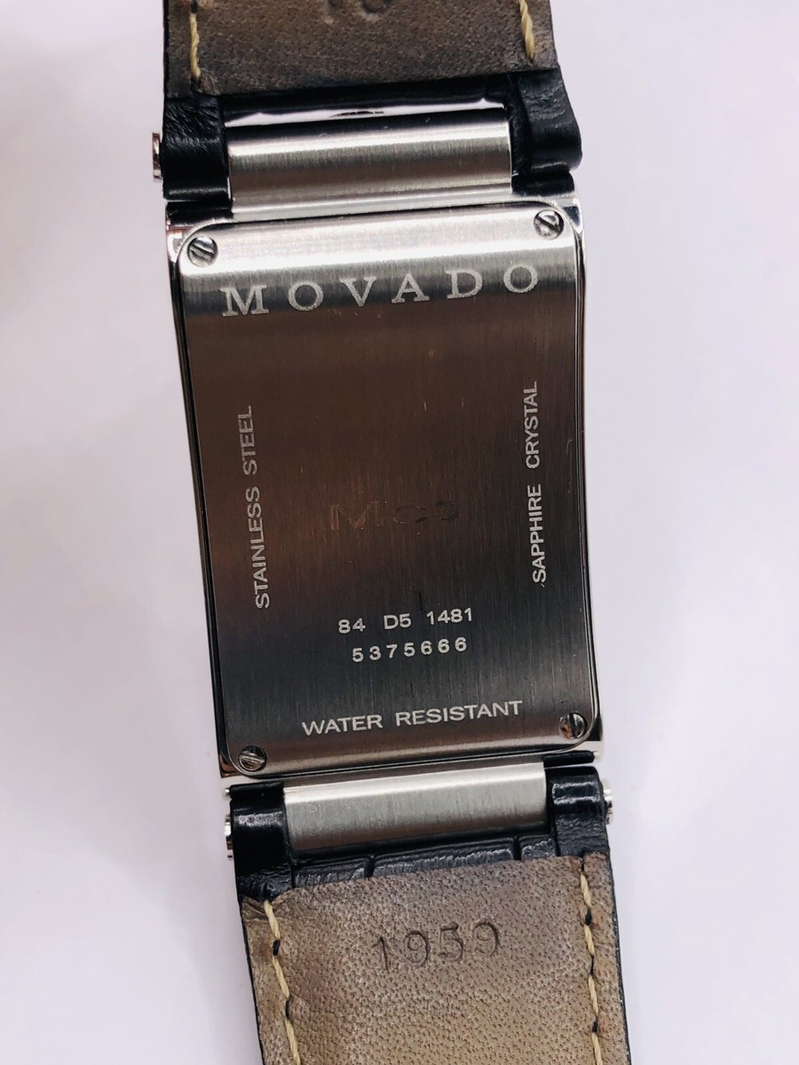 Movado Elliptica 84 D5 1481 24mm Stainless Steel Swiss  display picture 1