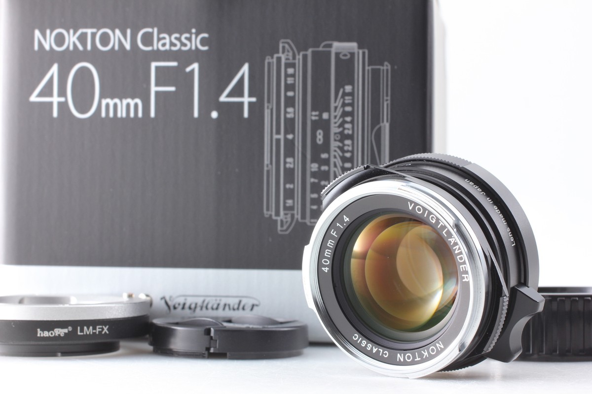 MINT in Box ] Voightlander NOKTON classic 40mm F1.4 S.C VM