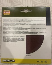 PROXXON KORUNDSCHEIBEN 125 MM (PKT 5) - 80ER-Körnung 28 160 Industriequalität