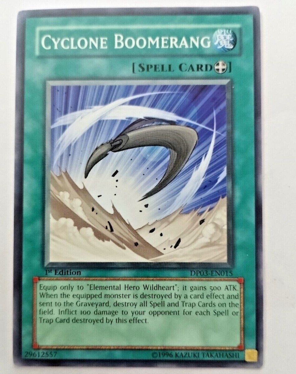 Yu-Gi-Oh! Cyclone Boomerang Duelist Pack 3: Jaden Yuki 2 DP03