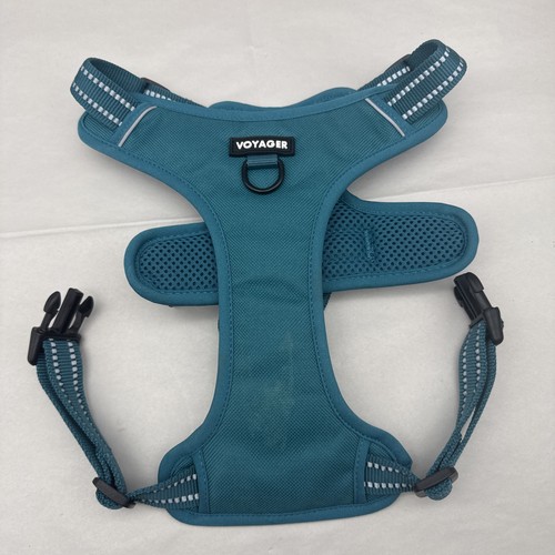 No Pull Harness For Small Dogs, Lightweight and Adjustable Harness, Teal *READ..