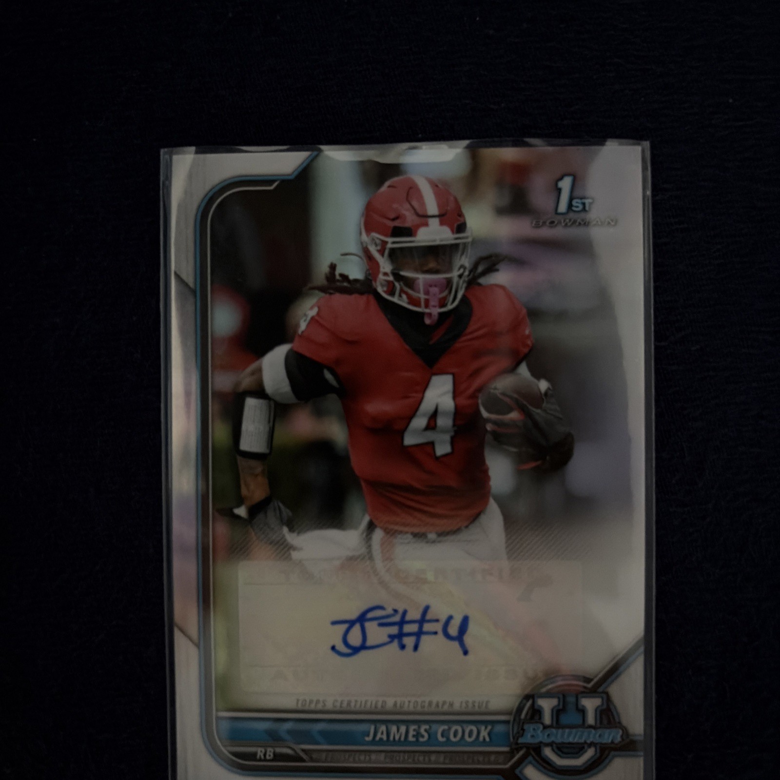 2021-22 Bowman U Chrome • James Cook 1st Chrome Prospect Auto Refractor 💥