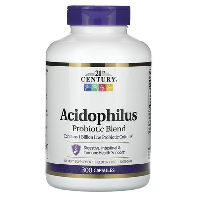 Acidophilus, Probiotic Blend, 300 Capsules