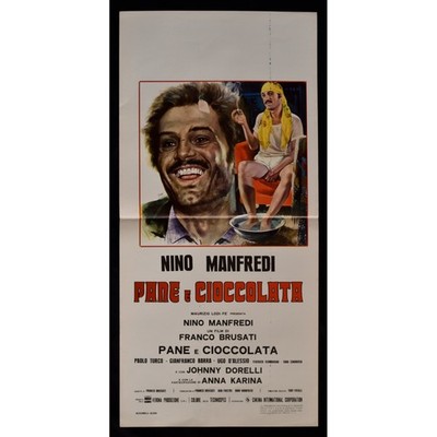 Plakat PANE E CIOCCOLATA Nino Manfredi Franco Brusati Dorelli Karina B179