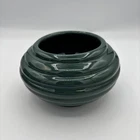 Haeger Beehive Green Jardiniere Mid Century Modern Pottery Vintage USA Small Pot