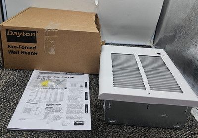 Dayton 3ENC9A Recessed Electric Wall-Mount Heater 277V 60Hz Recessed Surface
