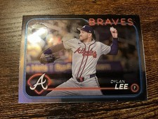 #366 2024 Topps Chrome Update Dylan Lee #USC162 Atlanta Braves