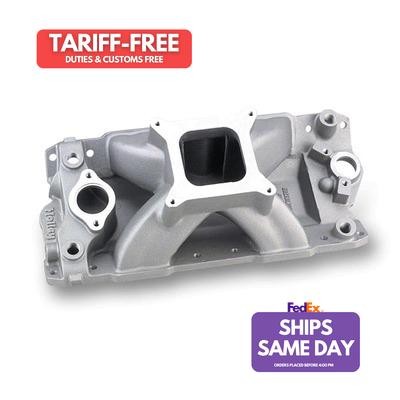 Holley HLY300-110 Single Plane Aluminum Intake Manifold fits Small Block Chevy - Picture 1 of 10
