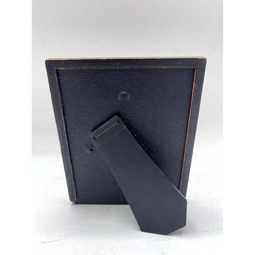 Stampa litografica Sacro Cuore di Gesù con cornice in legno dorato 4x6 - Foto 6 di 6