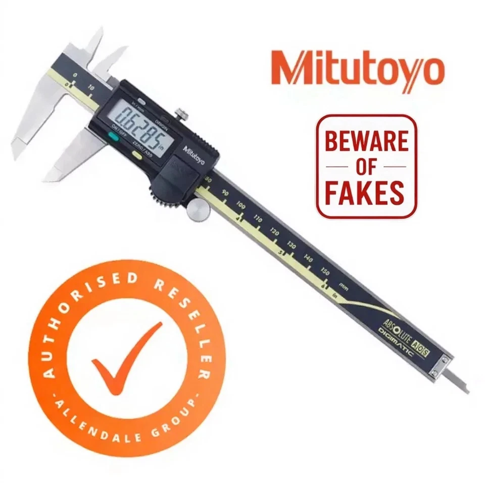 OFFICIAL Mitutoyo 500-196-30 150mm Digital Caliper (0-6") AOS Digimatic UK
