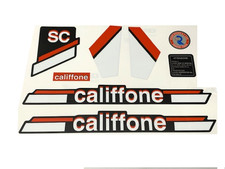 kit adesivi Rizzato Califfone SC NERO STICKER AUFKLEBER LOGO DECALCOMANIE _