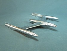 1955 Oldsmobile 88 98 Hood Ornament Rocket Jet Olds 566355