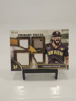 2025 Topps Museum - Fernando Tatis Jr Primary Pieces Quad Relic /49 #SPPQ-FT