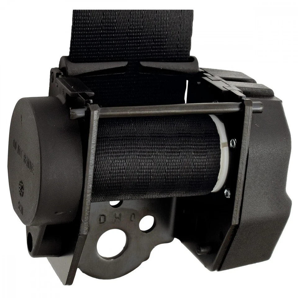 Cinturón de seguridad delantero automático para MG MGB GT cupé 1965-1981 negro Foto 3 de 4