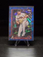 2025 Topps Chrome Update Sapphire Nathan Wiles RC #USC172 Atlanta Braves