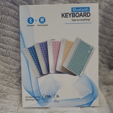 Wireless Bluetooth Keyboard For Windows Android iOS PC Phone Tablet Universal US