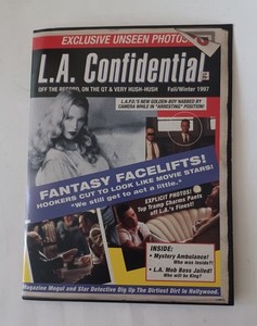 LA Confidential Movie Press Kit Folder 3 B/W Photos Production Information Noir